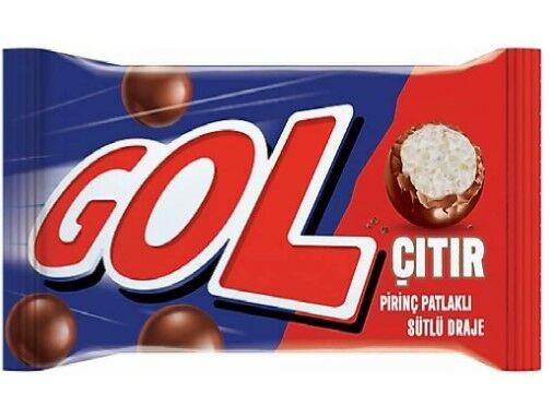 Tadelle Gol Çıtır Piriç Patlaklı Sütlü Oraje 25gr