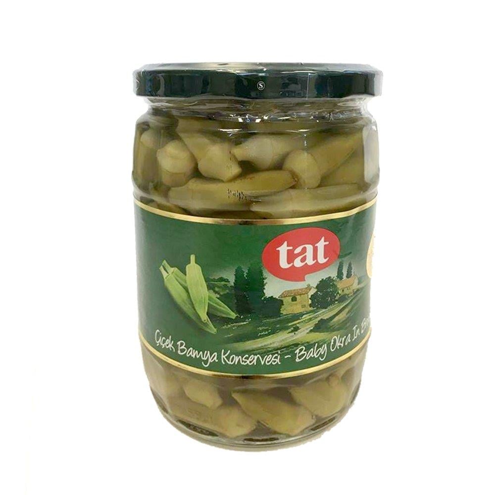 Tat Çiçek Bamya 540gr cam
