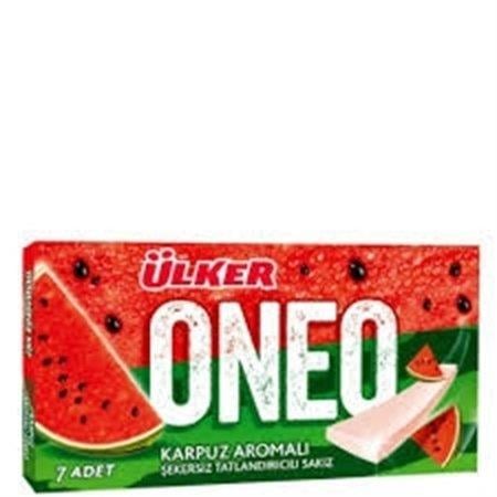 Ülker Oneo Karpuz Aromalı Sakız 14gr