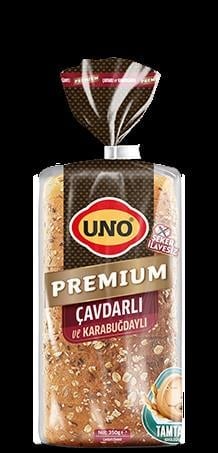 Uno Premium Çavdarlı ve Karabuğdaylı Ekmek 350gr