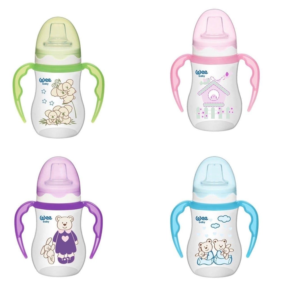 Wee Baby 754 Akıtmaz PP Alıştırma Bardağı 250ml