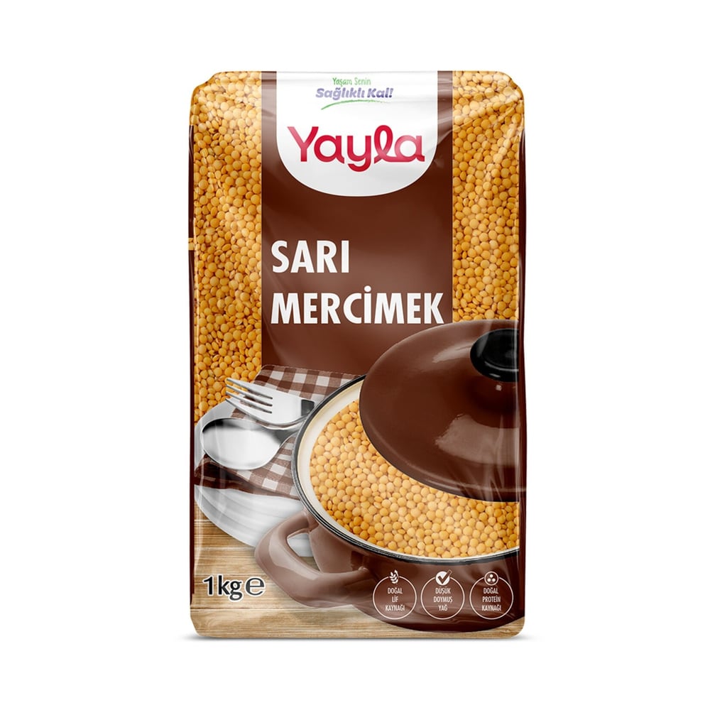 Yayla Sarı Mercimek 1000g