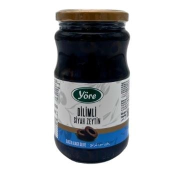 Yöre Dilimli Siyah Zeytin 350 gr Cam