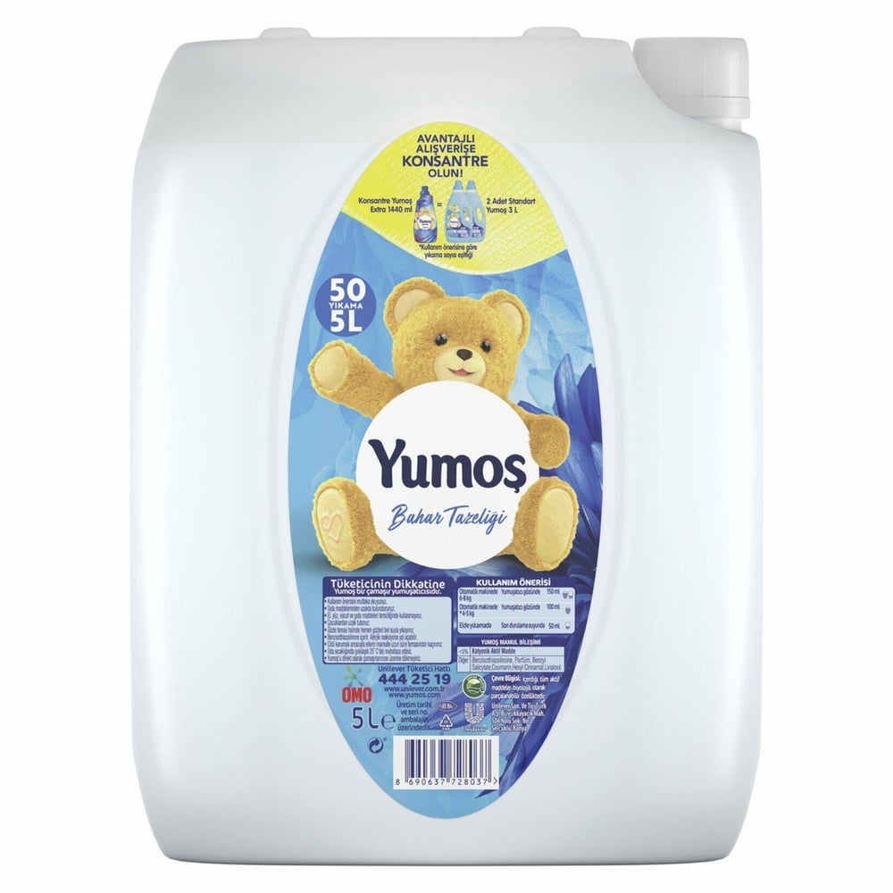 Yumoş Yumuşatıcı Bahar Tazeliği 5000gr