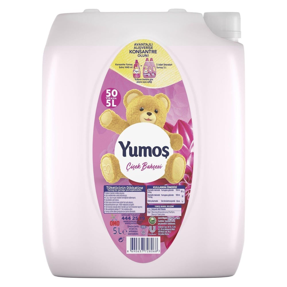 Yumoş Yumuşatıcı Çiçek Bahçesi 5000gr
