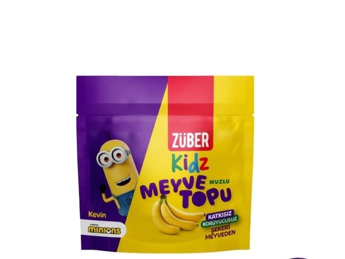 Züber Kidz Muzlu Meyve Topu 42g