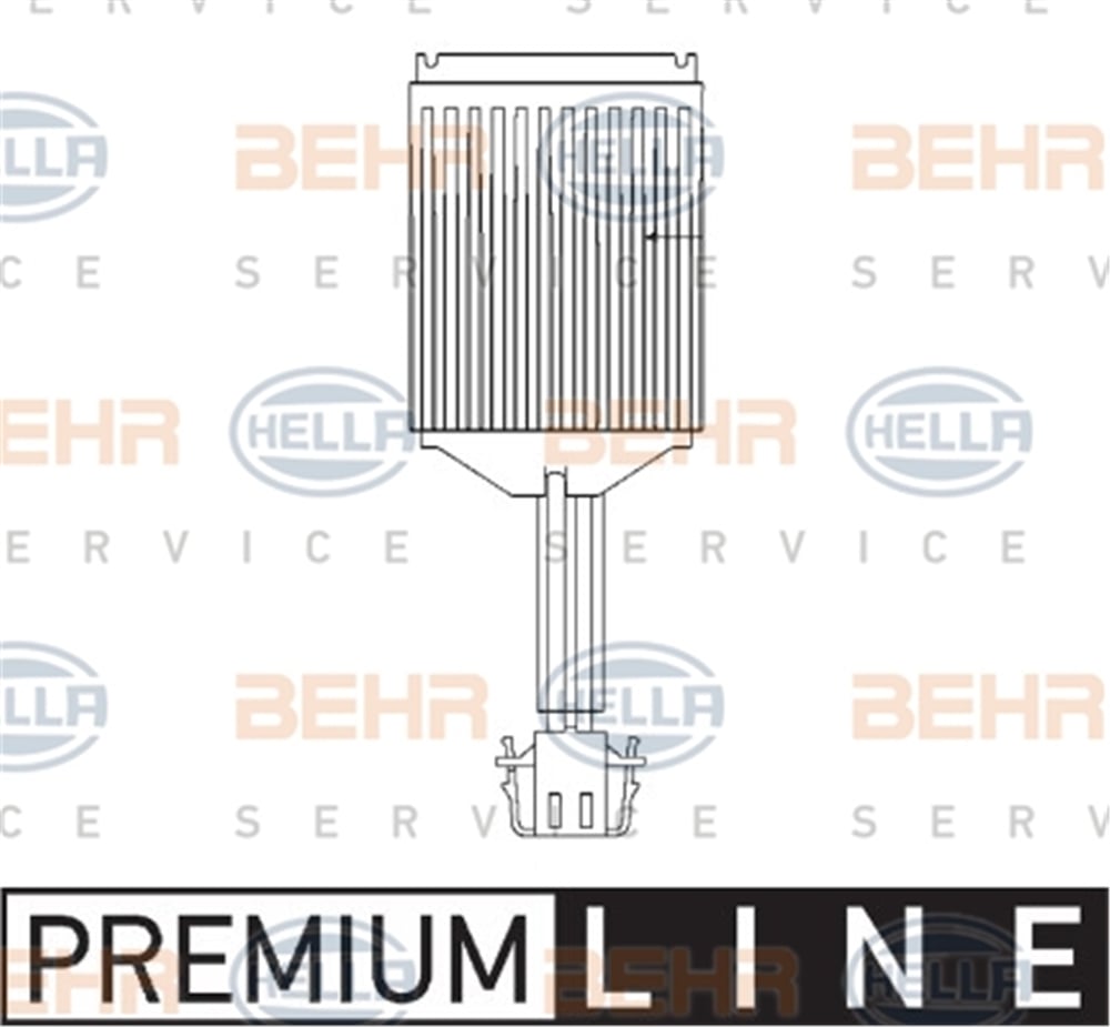 BEHR 000P - Fan Regülatörü - Vw Polo