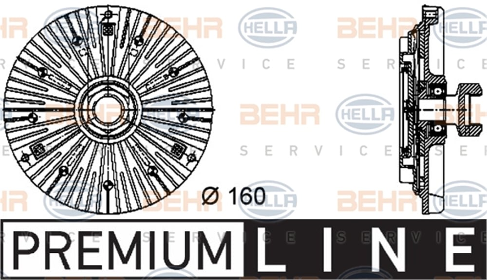 BEHR 000P - Fan Termigi - Bmw E36-39-38