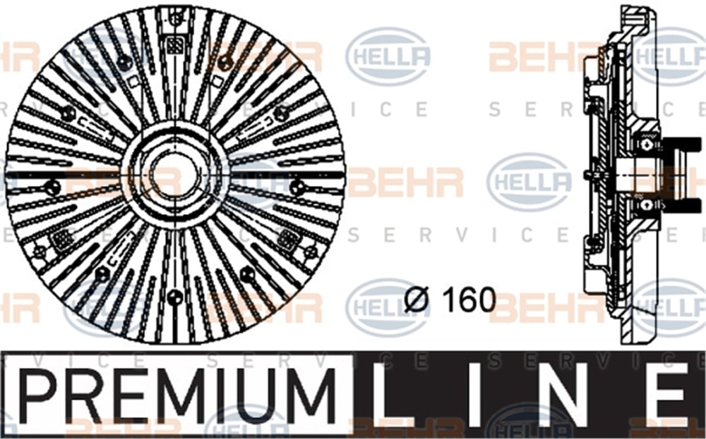 BEHR 000P - Fan Termigi - Bmw E36-39-46-38-x5-z3