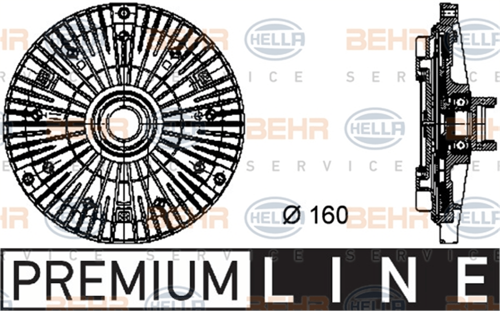 BEHR 000P - Fan Termigi - Bmw E39-38