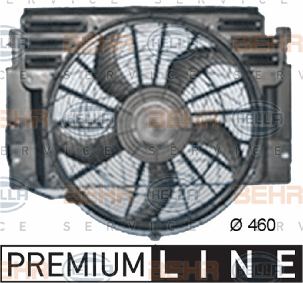 BEHR 000P - Klima Fan Motoru - Bmw X5 E53
