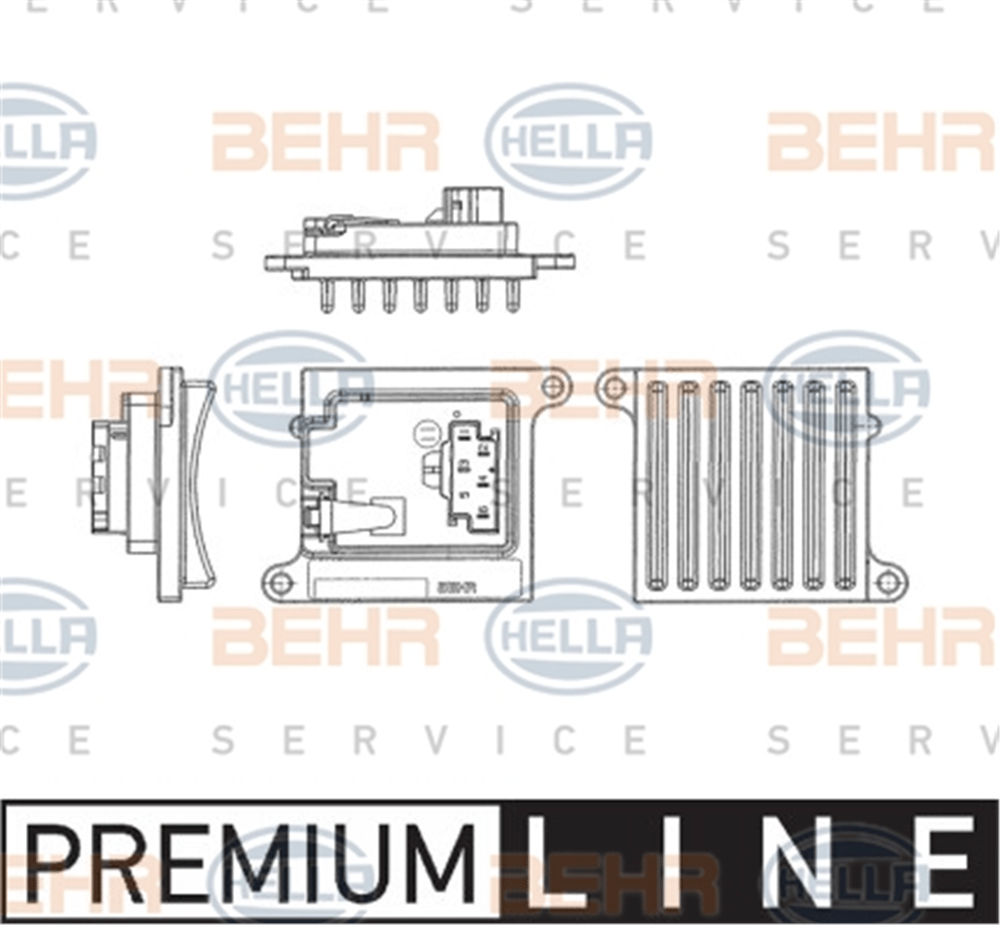 BEHR 000P - Klima Salteri - Mercedes W203-209-163-220-221