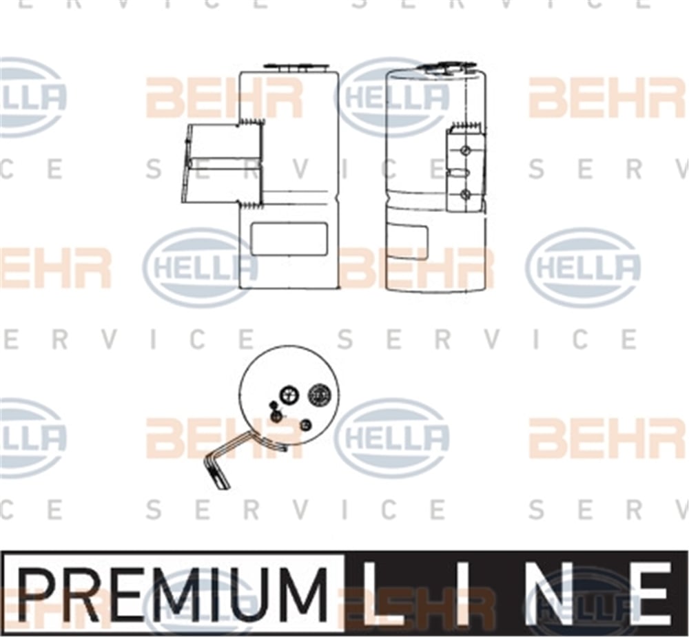 BEHR 000P - Klima Tüpü - Mercedes W414
