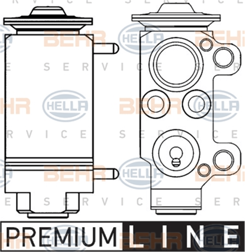 BEHR 000P - Klima Valfi - Bmw E81-82-87-88-90-91-92-93-x1 E84-x3 F25