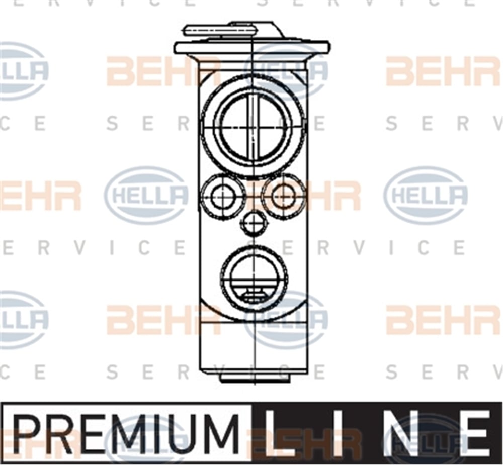 BEHR 000P - Klima Valfi - Mercedes W203-215-220
