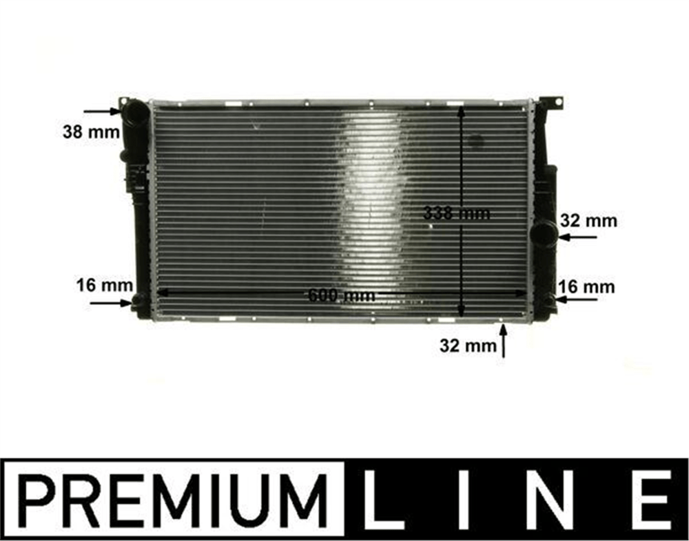BEHR 000P - Su Radyatörü - Bmw F20-f20 Lci-f21-f21 Lci-f22-f30-f30 Lci-f31-f34-f35-4f32-f33-f36
