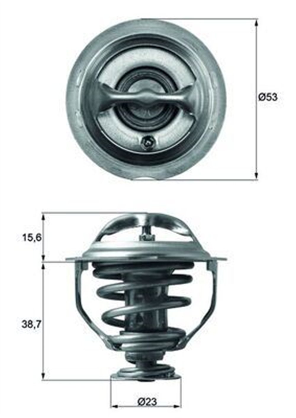 BEHR-T TX11795D - Termostat - Vw Passat-a4