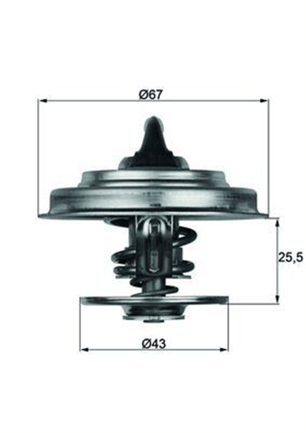 BEHR-T TX1879 - Termostat - Mercedes Bm