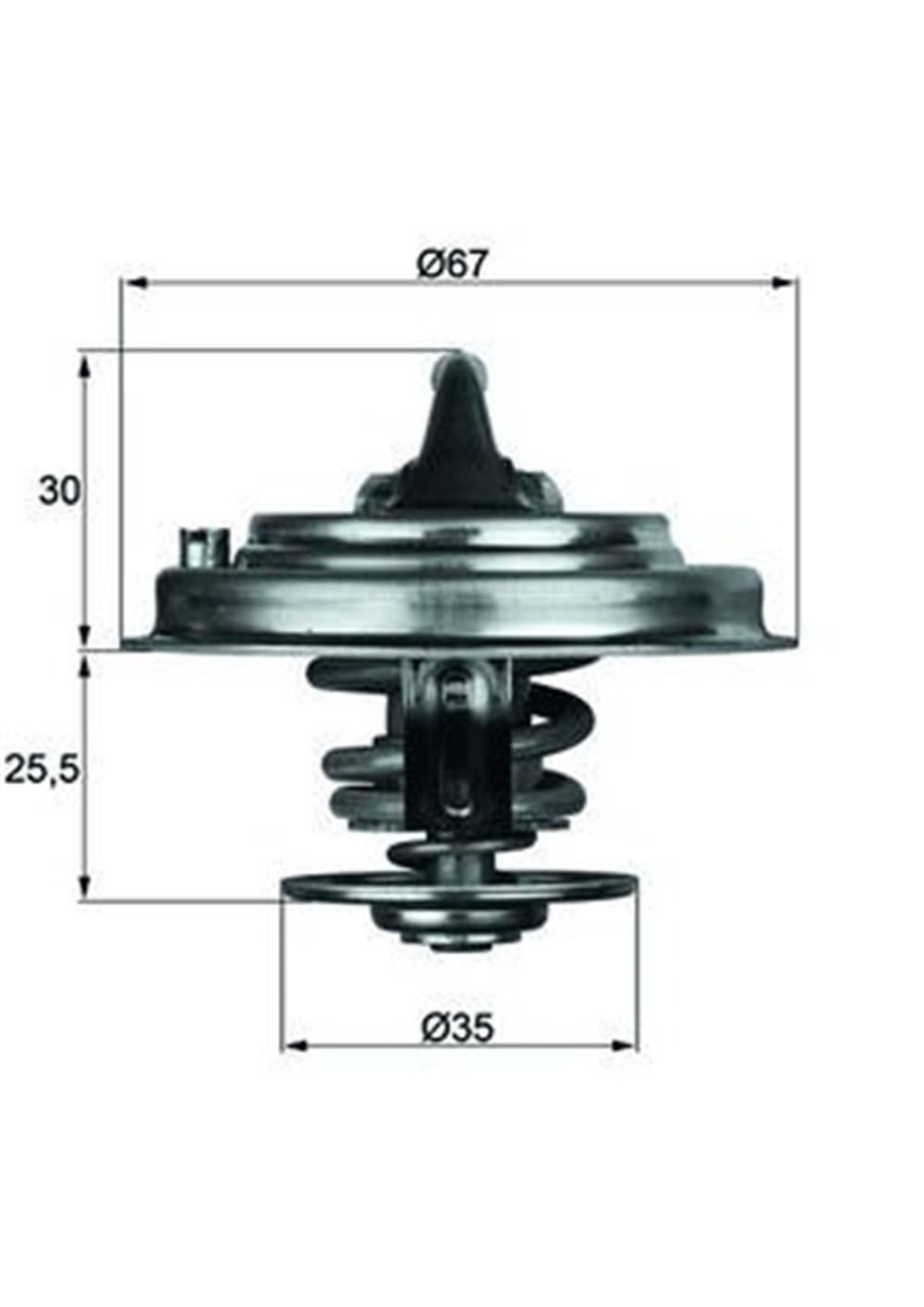 BEHR-T TX3080D - Termostat - Vw Golf4-bora