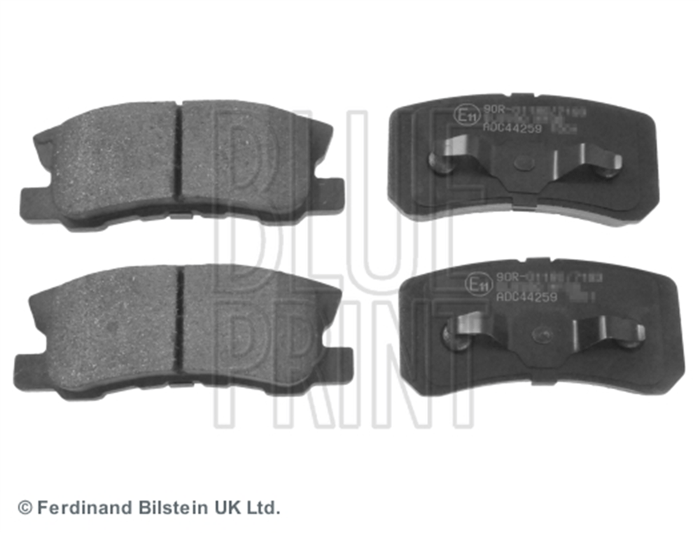 BLUE PRINT ADC44259 - Fren Balatasi Arka - Japon Pajero (v7) : Asx (ga) 10-12 : Outlander (cw) 07-12