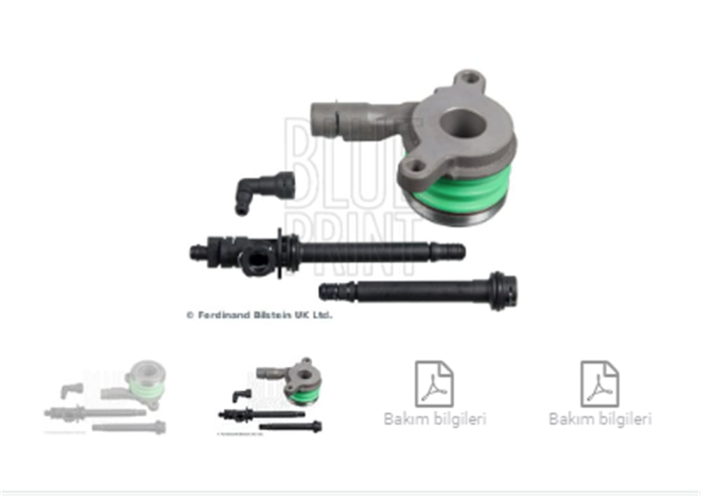 BLUE PRINT ADR163602 - Debriyaj Rulmani - Renault Trafic/master/megan/laguna/mercedes 447