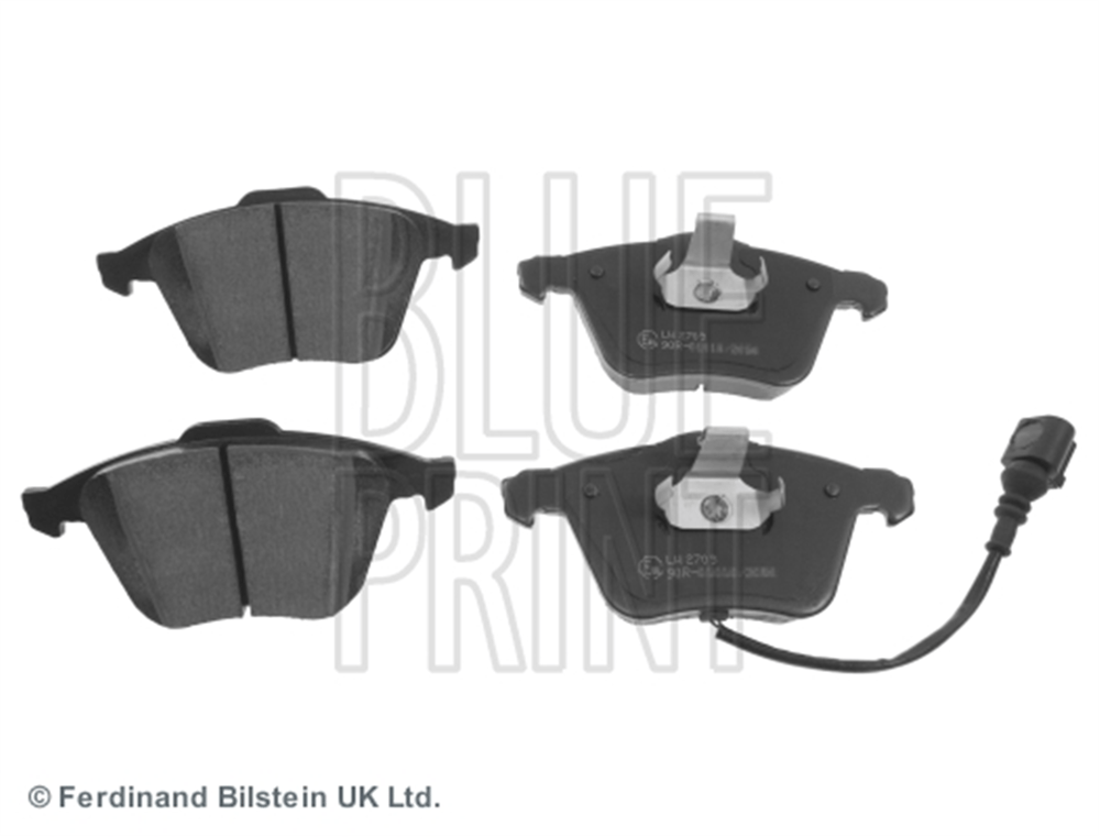 BLUE PRINT ADV184207 - Fren Balatasi Ön - Vw Golf5-passat