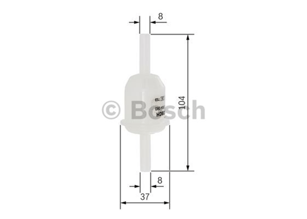 BOSCH 0450904060 - Yakit Filtresi - Mercedes 