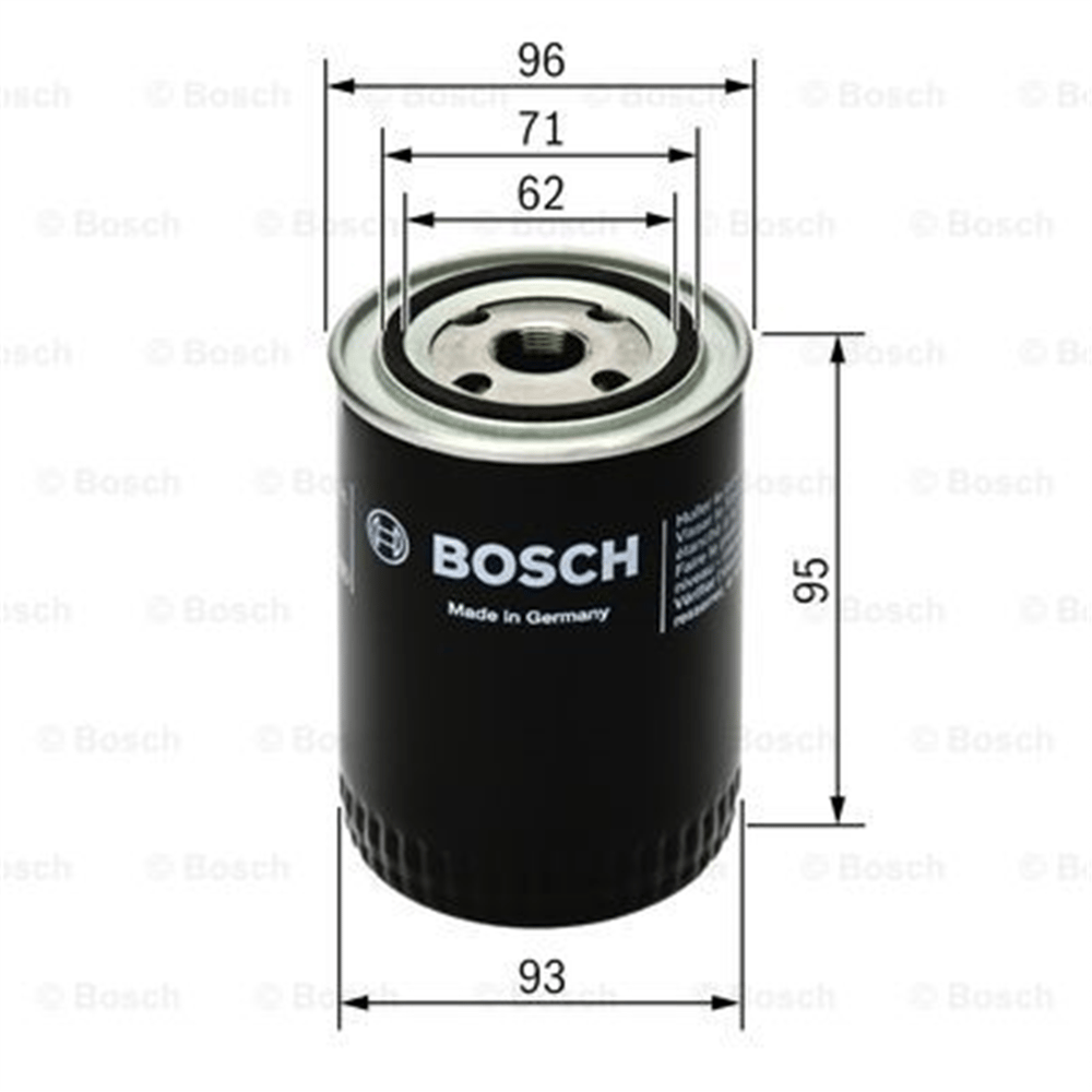 BOSCH 0451203154 - Yag Filtresi - Fiat M131 1600 Düz