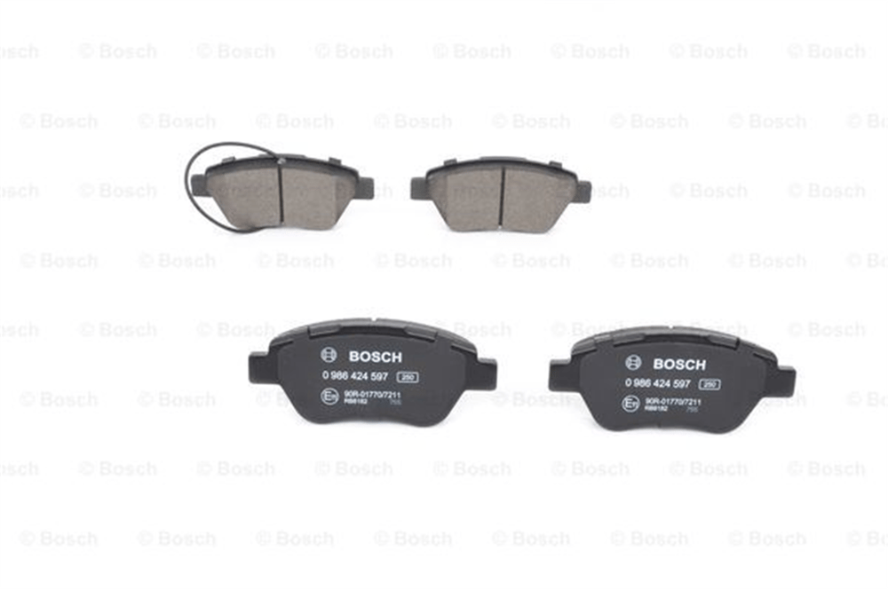 BOSCH 0986424597 - Fren Balatasi Ön - Fiat Linea/doblo/fiorino/g.punto/corsa/nemo-ford Ka