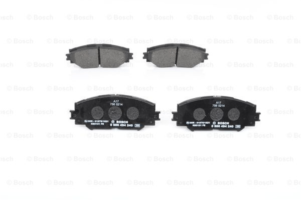 BOSCH 0986494240 - Fren Balatasi Ön - Japon Corolla (e15)