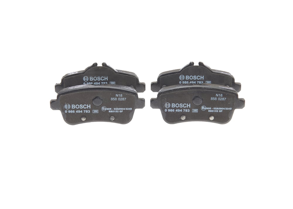 BOSCH 0986494783 - Fren Balatasi Arka - Mercedes 166-117-176-156 Serisi