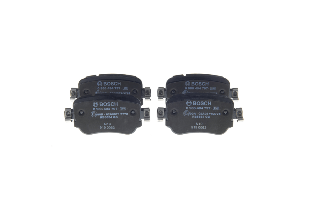 BOSCH 0986494797 - Fren Balatasi Arka - Vw Caddy-sharan-a1-q3