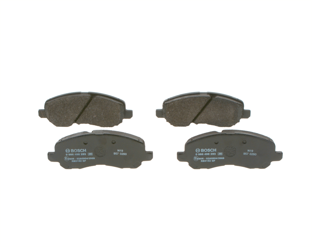 BOSCH 0986495253 - Fren Balatasi Ön - Japon Lancer (cs) : Lancer (cy) 08- : Asx (ga) 10-