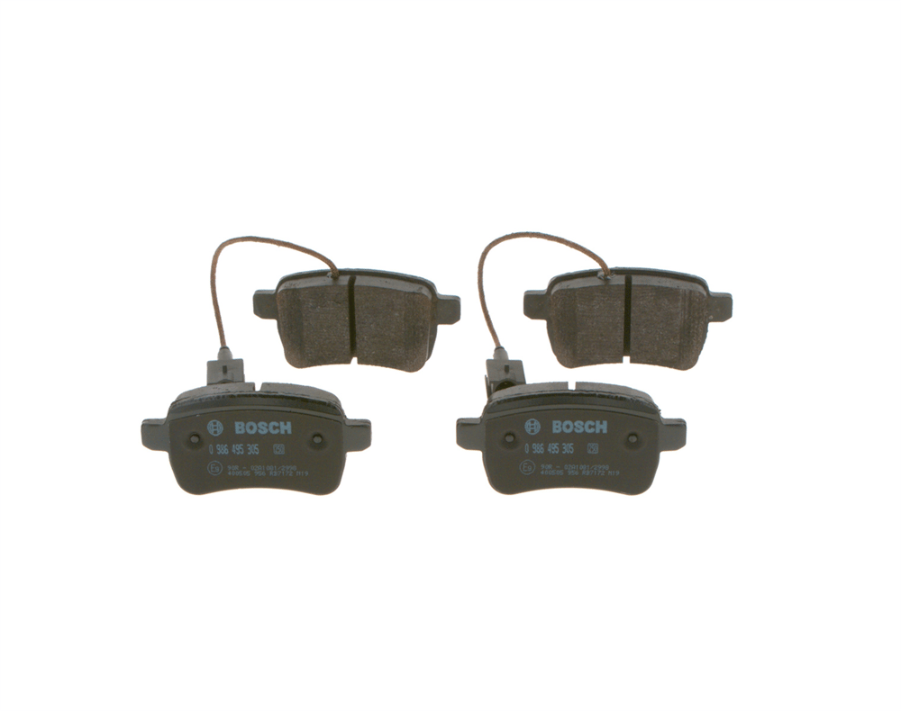 BOSCH 0986495305 - Fren Balatasi Arka - Fiat Alfa Romeo: Giulietta (940_)