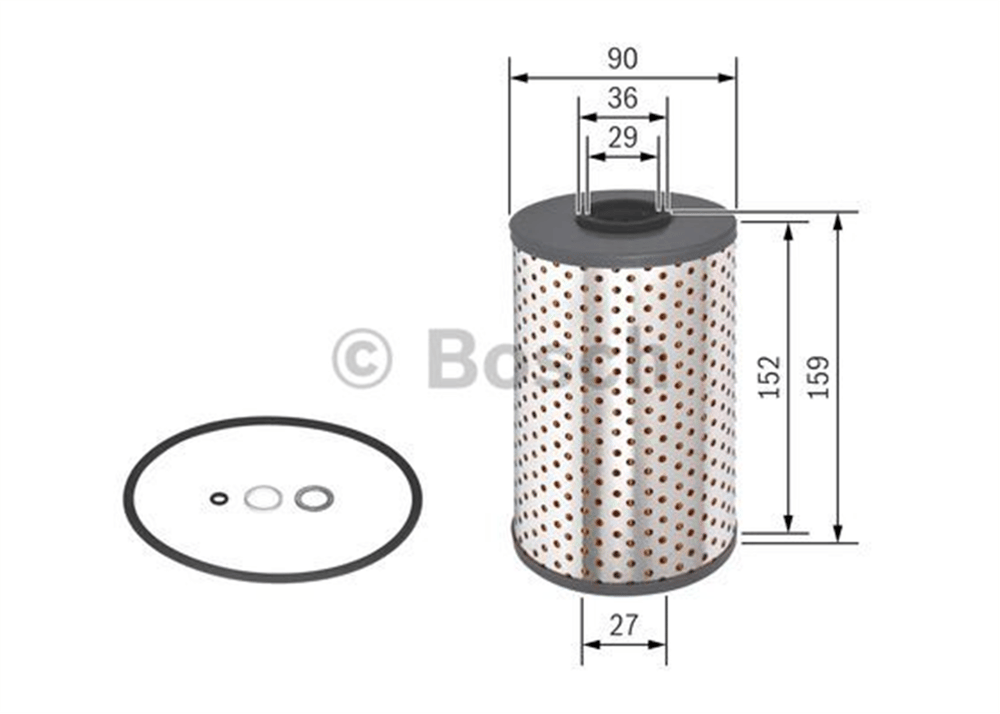 BOSCH 1457429123 - Yag Filtresi - Bmw E36