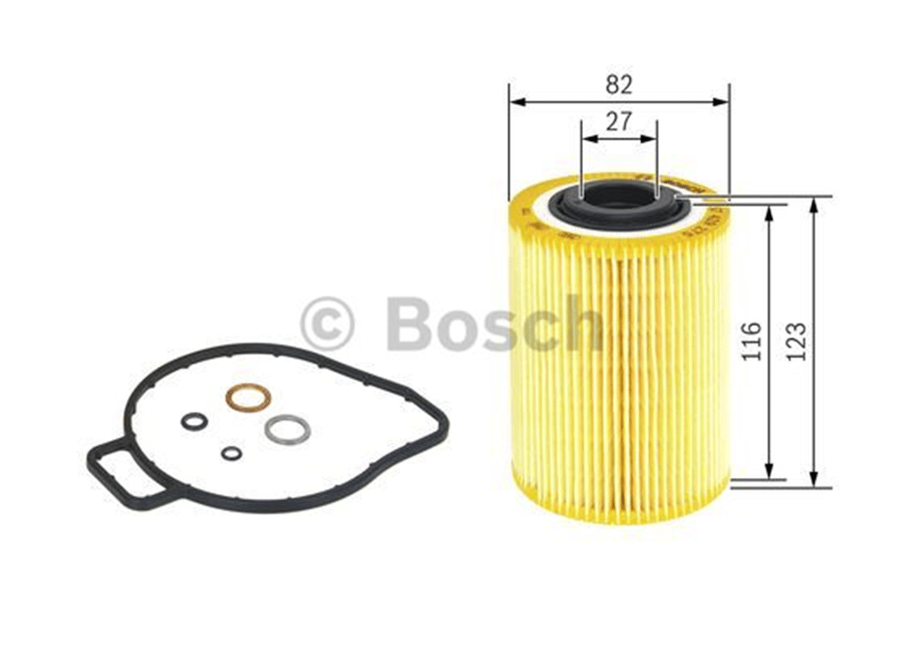 BOSCH 1457429275 - Yag Filtresi - Bmw E36