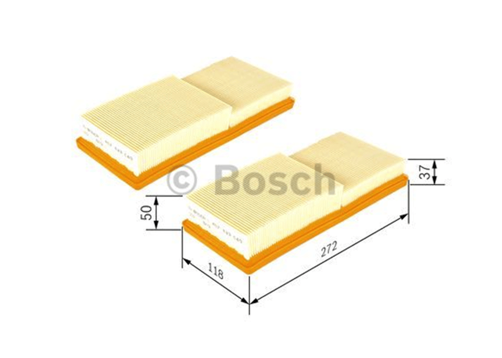 BOSCH 1457433049 - Hava Filtresi - Mercedes 
