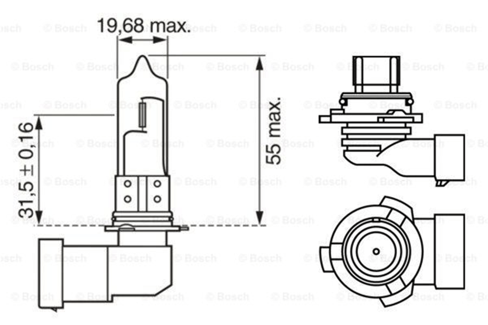 BOSCH 1987301063 - Ampul - Bmw E46-e90
