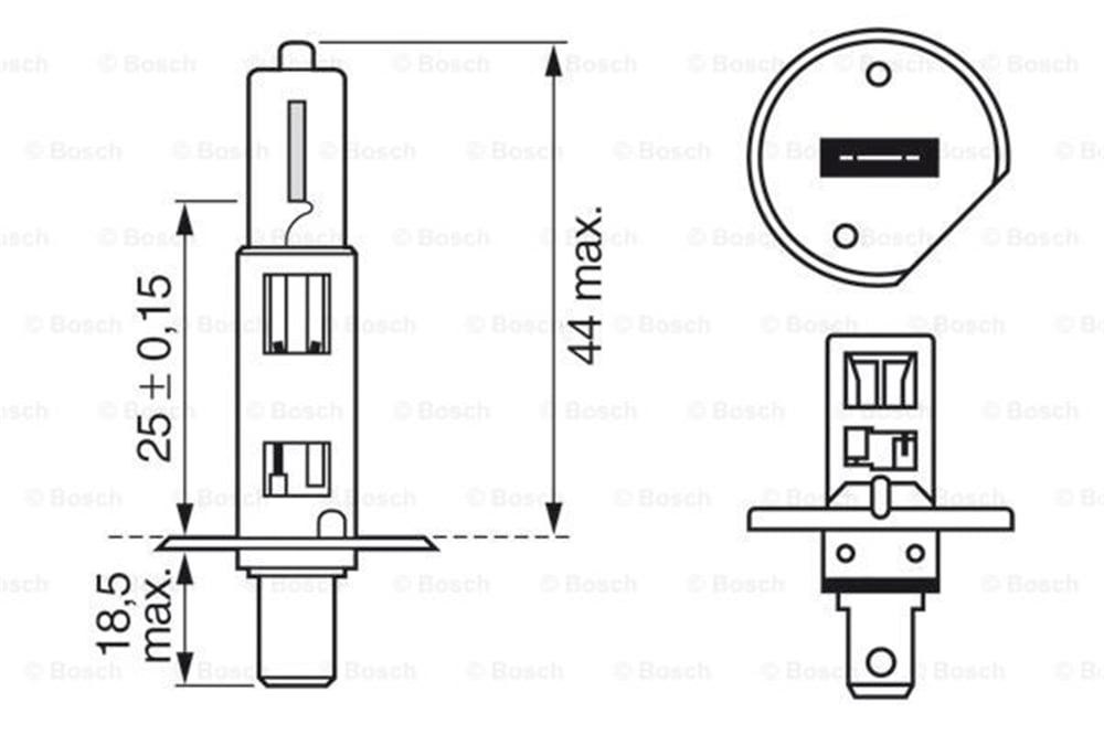BOSCH 1987301076 - Ampül - Uni Bm
