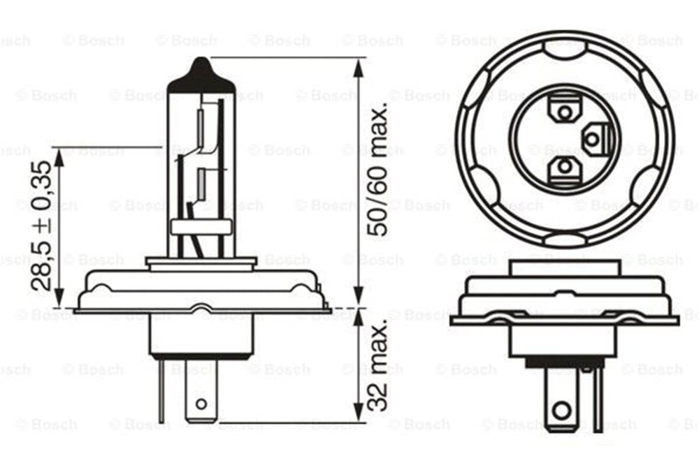 BOSCH 1987302021 - Ampül - Uni Bm
