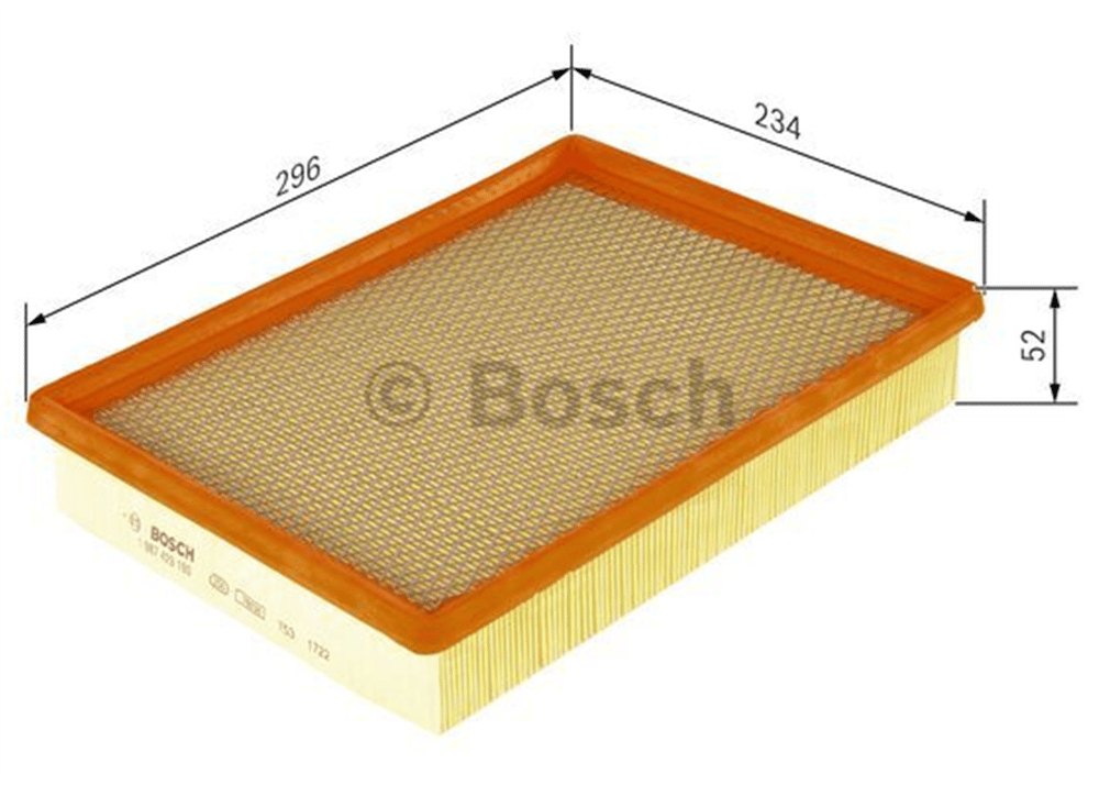 BOSCH 1987429193 - Hava Filtresi - Opel 