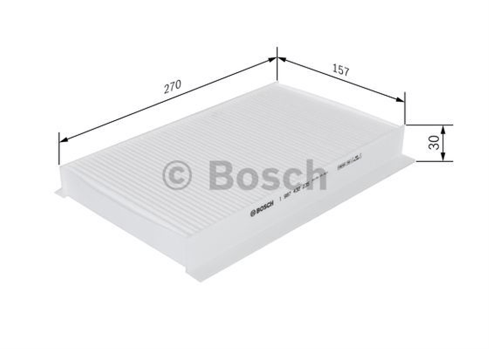 BOSCH 1987432235 - Polen Filtresi - Bmw Land Rover Discovery Iii - Iv Sport