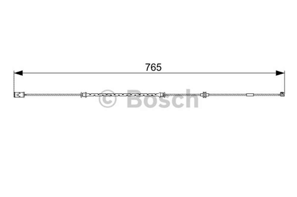 BOSCH 1987473018 - Fren Balata Fisi - Opel Astra G Zafira A