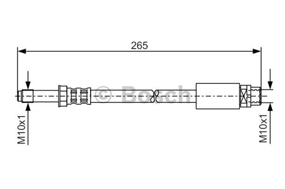 BOSCH 1987476359 - Frenhortumuarka26500mm - Bmw 