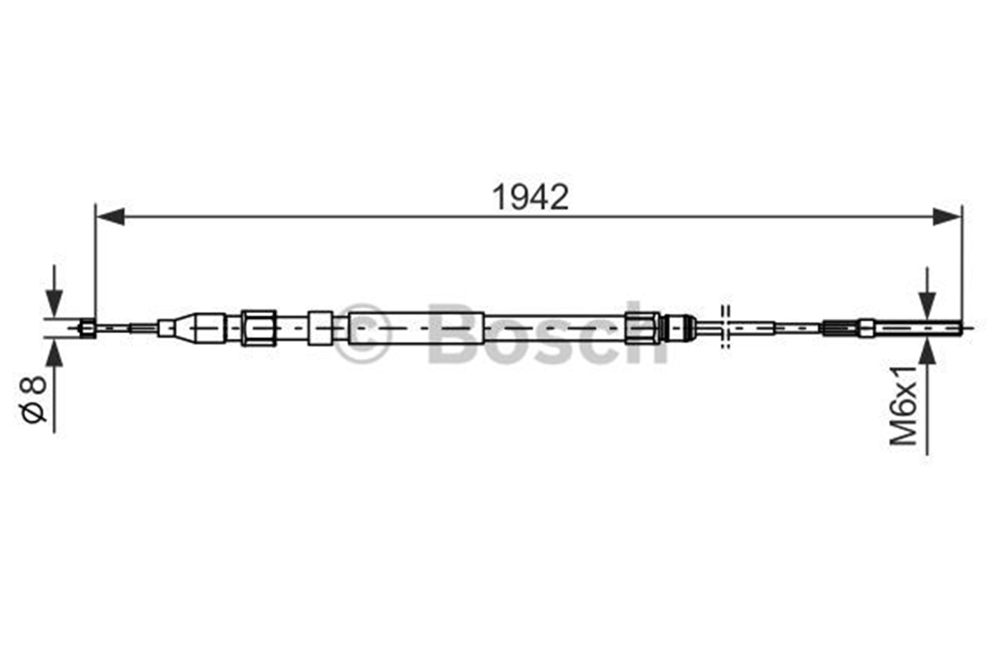 BOSCH 1987477820 - Frenteli1942mm - Bmw 