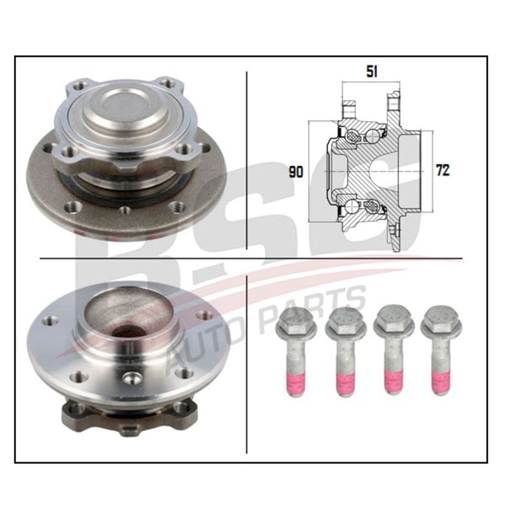 BSG 15-600-014 - Porya Ön - Bmw E81-e82-e87-e88-e90-e91e-92-e93-x1 E84-z4 E89