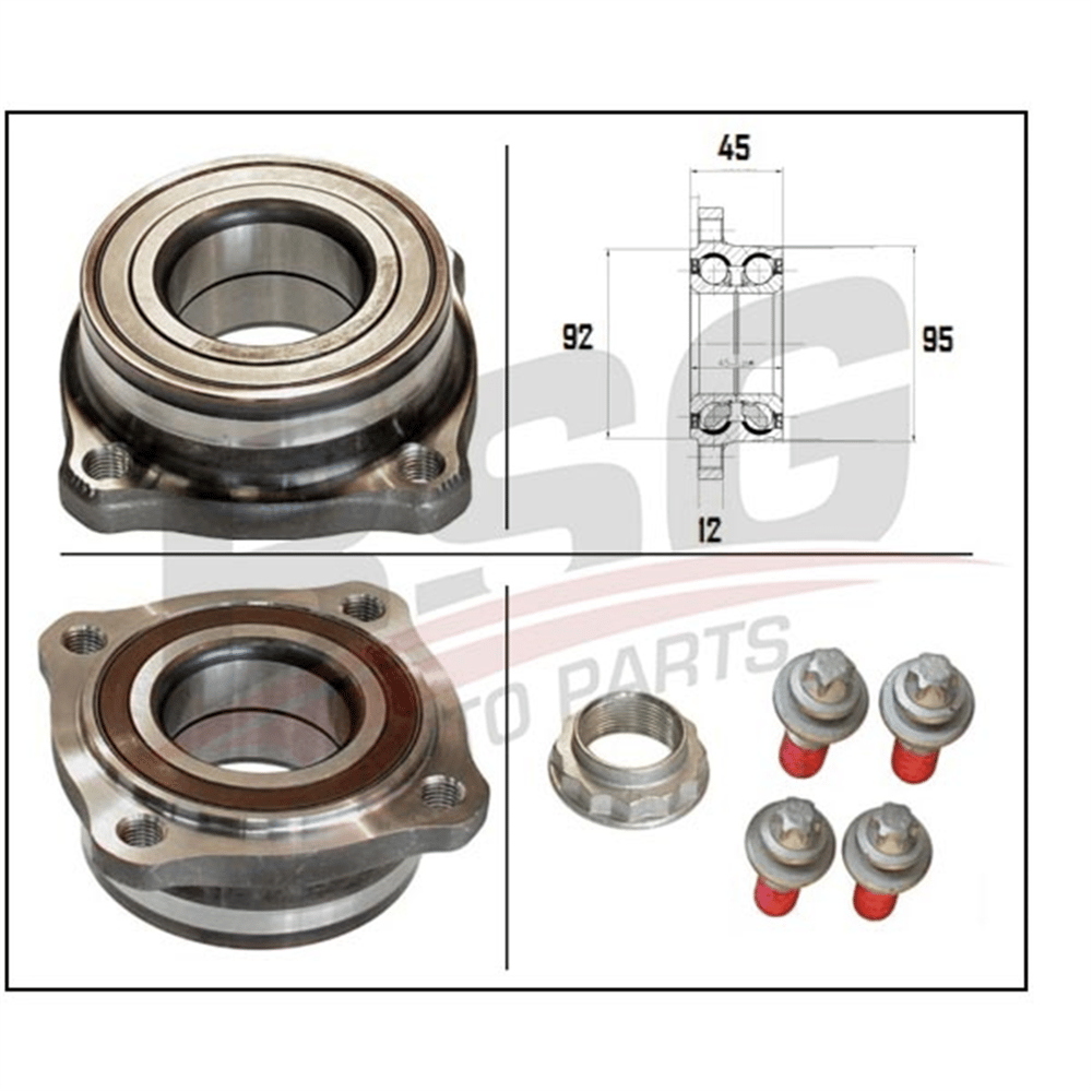 BSG 15-605-024 - Porya Arka - Bmw F06-f07-f10-f11-f18-f12-f13-f01-f02-f04