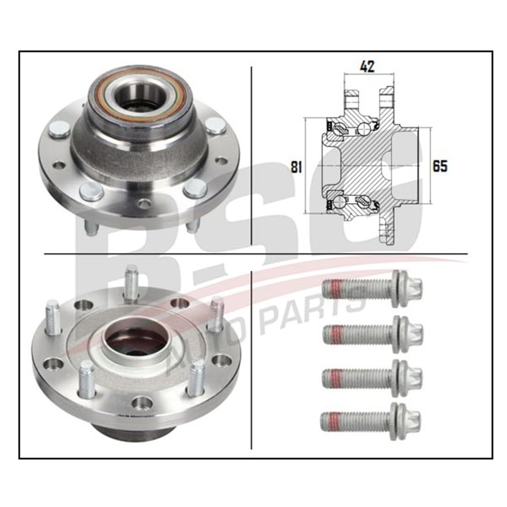 BSG 25-600-013 - Arka Porya - Fiat 500 X/ Jeep Renegade