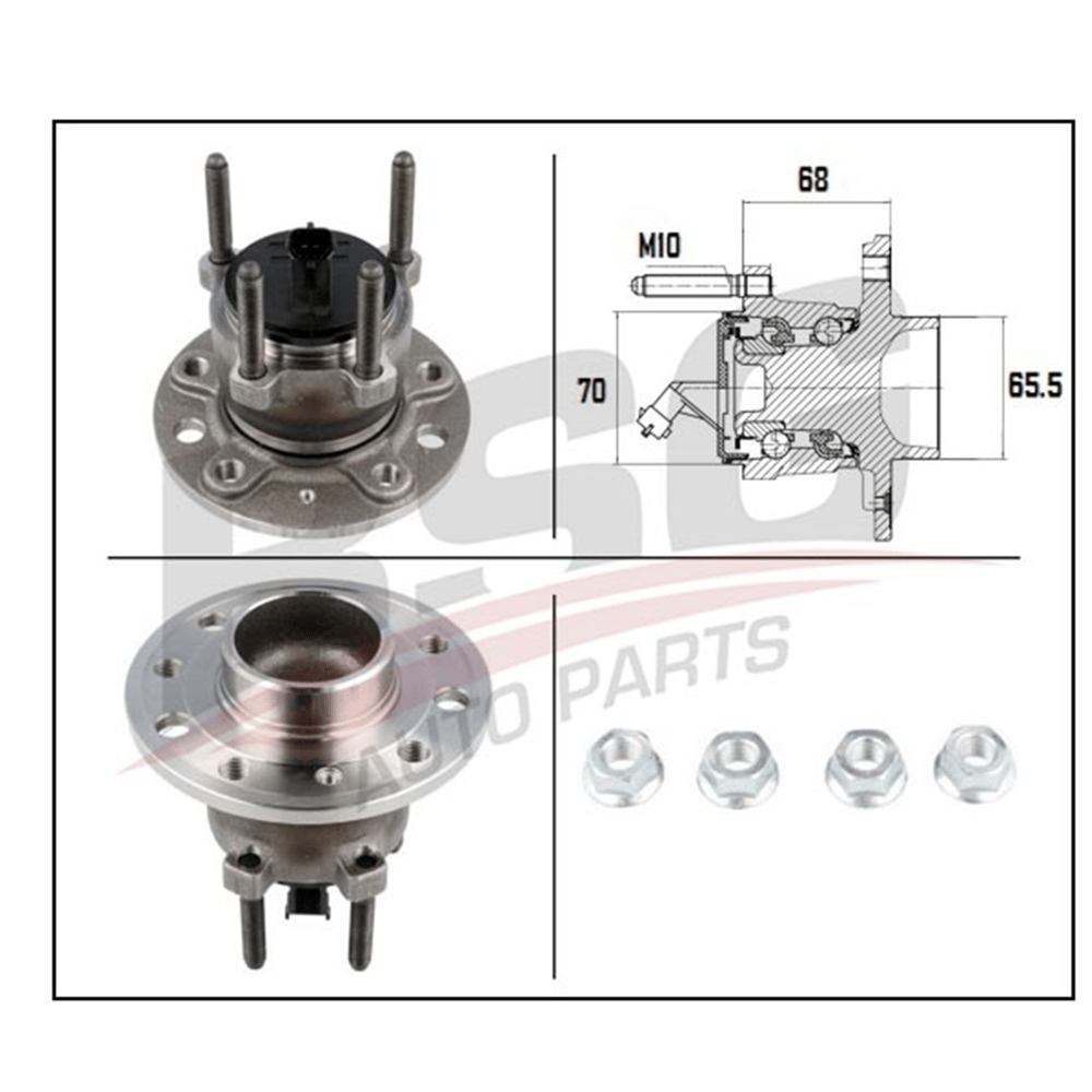 BSG 65-600-005 - Porya Arka - Opel Vectra C Signum