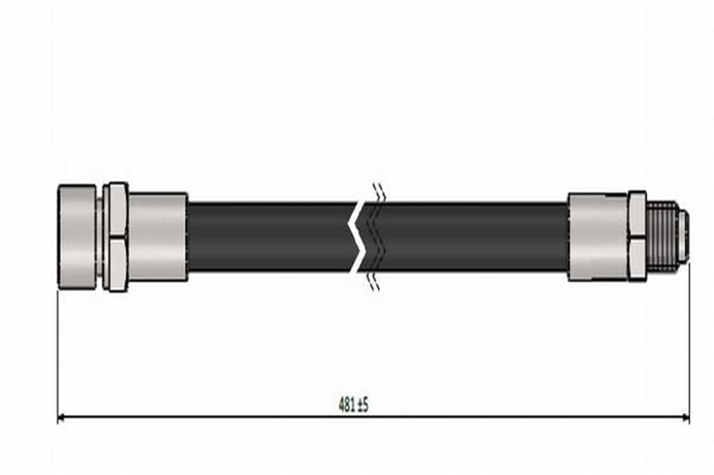 CAVO 670A - Fren Hortumu Arka - Mercedes G Serisi 460-461-463